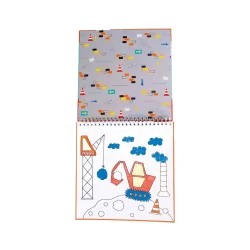 Floss & Rock Magic Boyama Kitapları Construction 49P6065 - 2