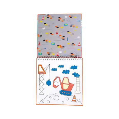 Floss & Rock Magic Boyama Kitapları Construction 49P6065 - 2