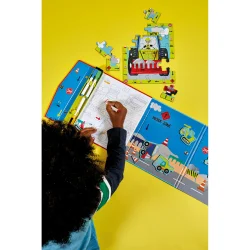 Floss & Rock Mıknatıslı Çoklu Oyun Seti / Construction 44P6455 - 3