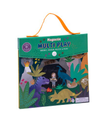 Floss & Rock Mıknatıslı Çoklu Oyun Seti / Dino 46P6547 - 1