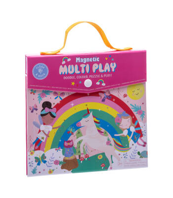 Floss & Rock Mıknatıslı Çoklu Oyun Seti / Rainbow Fairy 46P6548 - 1