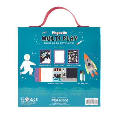 Floss & Rock Mıknatıslı Çoklu Oyun Seti / Space 44P6454 - 3