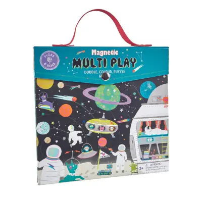 Floss & Rock Mıknatıslı Çoklu Oyun Seti / Space 44P6454 - 1