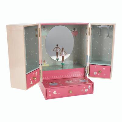 Floss & Rock Müzikli Gardrop Şeklinde Mücevher Kutusu / Enchanted 43P6385 - 1