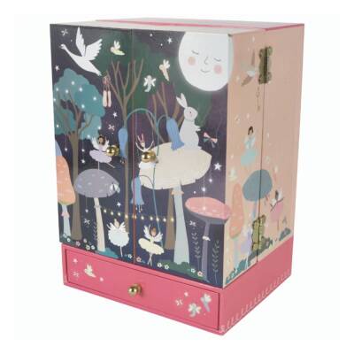 Floss & Rock Müzikli Gardrop Şeklinde Mücevher Kutusu / Enchanted 43P6385 - 3