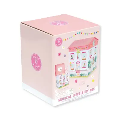 Floss & Rock Müzikli Mücevher Kutusu Doll House 49P6081 - 4