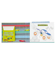 Floss & Rock Renk Değiştiren Sihirli Aktivite Kitabı / Cars 50P6141 - 3