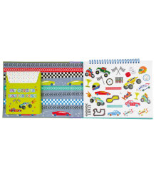 Floss & Rock Renk Değiştiren Sihirli Aktivite Kitabı / Cars 50P6141 - 2