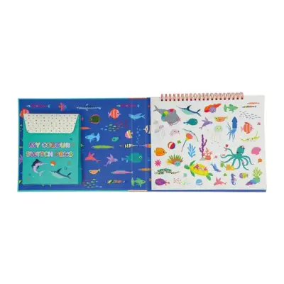Floss & Rock Renk Değiştiren Sihirli Aktivite Kitabı / Ocean 50P6143 - 3