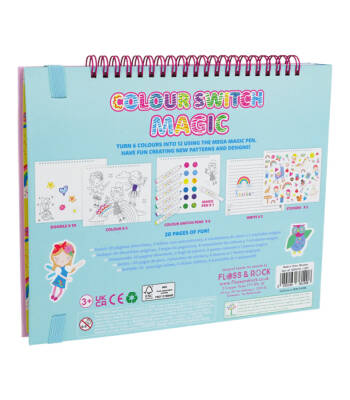 Floss & Rock Renk Değiştiren Sihirli Aktivite Kitabı / Rainbow Fairy 50P6140 - 4