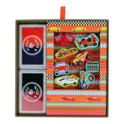 Floss & Rock Stamper Ahşap Baskı Seti / Cars 50P6148 - 2