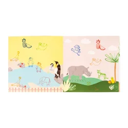 Floss & Rock Stamper Ahşap Baskı Seti / Jungle 48P6033 - 3