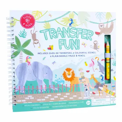 Floss & Rock Transfer Fun Aktivite Kitabı / Jungle 47P5982 - 1