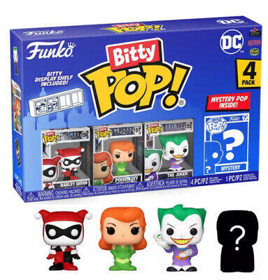 Funko Bitty POP: DC- Harley Quinn 4'lü Paket 71313 - 1