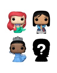 Funko Bitty POP: Disney Princess- Ariel 4'lü Paket 73027 - 3