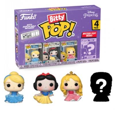 Funko Bitty POP: Disney Princess- Cinderella 4'lü Paket 73029 - 1