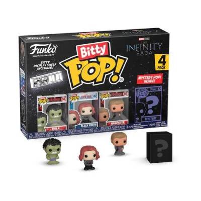 Funko Bitty POP Figür: Marvel - Loki 4'lü Paket 71506 - 1