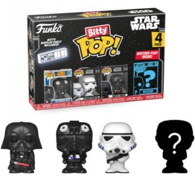 Funko Bitty POP: Star Wars- Darth Vader 4'lü Paket 71514 - 1