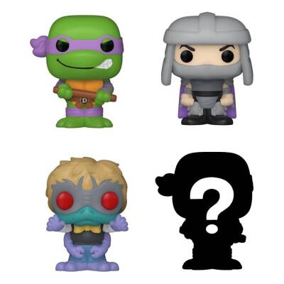 Funko Bitty POP: Teenage Mutant Ninja Turtles Donatello 4'lü Paket 71508 - 2