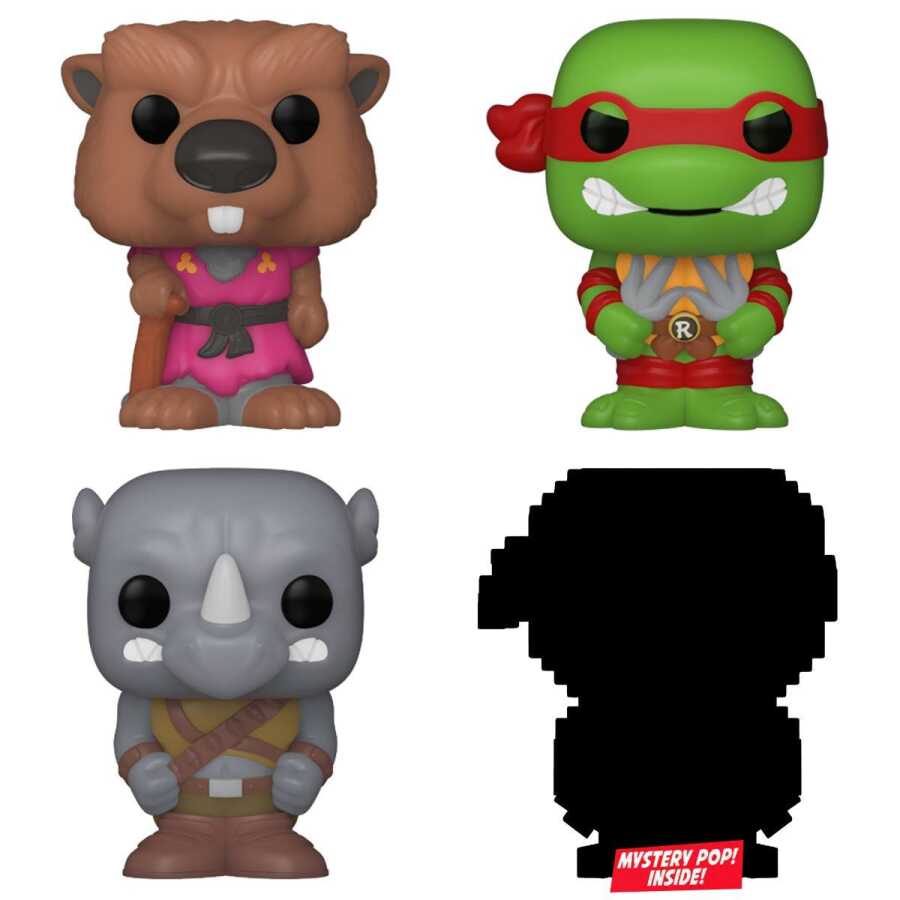 Funko Bitty POP: Teenage Mutant Ninja Turtles Splinter 4'lü Paket 71509  Karakter Figürleri Funko