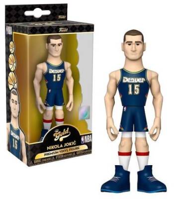 FUNKO GOLD PREMIUM FİGÜR:NBA 5 DENVER NUGGETS NIKOLA JOKIC AWAY UNIFORM CHASE - 2