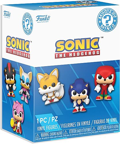 Funko Mystery Mini Games Sonic The Hedgehog Sürpriz Figür Pdq 86121 - 1