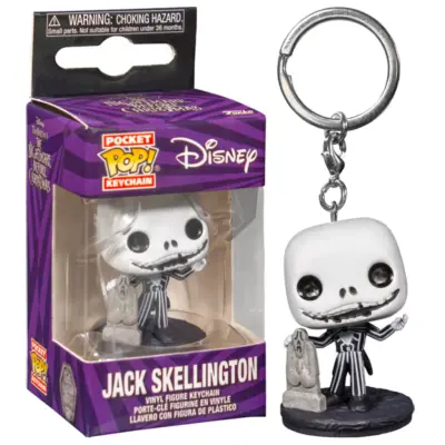 Funko POP Anahtarlık Disney, Nightmare Before Christmas 30th Anniversary, Jack Skellington 72316 - 1