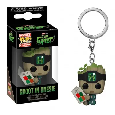 Funko POP Anahtarlık Marvel: I Am Groot: Groot İn Onesie 70647 - 2