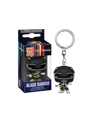 Funko POP Anahtarlık: Mighty Morphin Power Rangers 30Th Anniversary - Black Ranger 72149 - 1