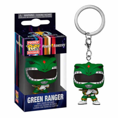 Funko POP Anahtarlık: Mighty Morphin Power Rangers 30th Anniversary- Green Ranger 72201 - 1