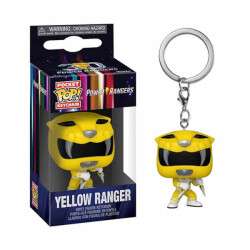 Funko POP Anahtarlık: Mighty Morphin Power Rangers 30th Anniversary - Yellow Ranger 72153 - 1