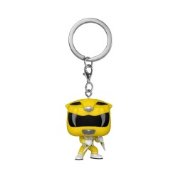 Funko POP Anahtarlık: Mighty Morphin Power Rangers 30th Anniversary - Yellow Ranger 72153 - 3