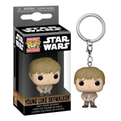 Funko POP Anahtarlık: Star Wars - Obi-Wan Kenobi - Young Luke Skywalker 67581 - 1