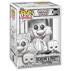 Funko Pop Animation Looney Tunes - Sylvester & Tweety (Sketched) 86287 - 1