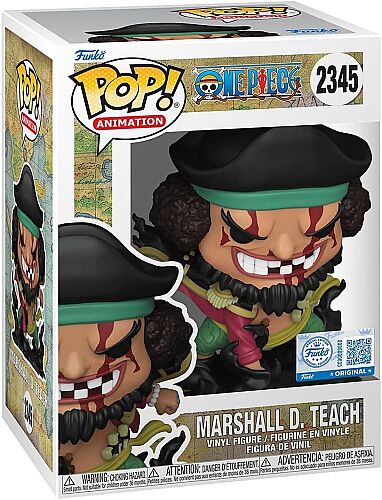 Funko Pop Animation: One Piece - Blackbeard (Black Hole) (Exc) Fu94049 - 2