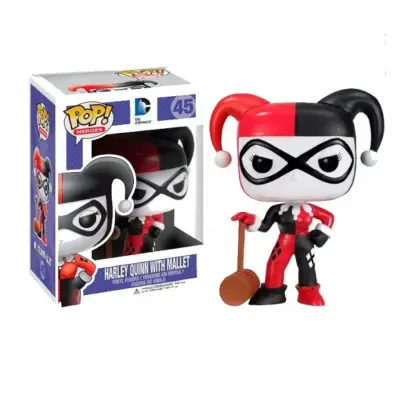 Funko POP Dc: Harley Quinn W/ Mallet 3638 - 1