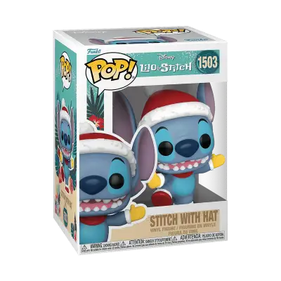 Funko Pop Disney Stitch Holiday – Stitch W/Hat 80037 - 2