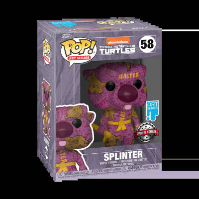 Funko POP Figür Artist Series: Teenage Mutant Ninja Turtles 2 Splinter Special Edition 60107 - 1
