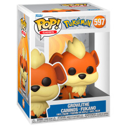 Funko POP Figür Games: Pokemon - Growlithe Caninos Fukano 74229 - 3