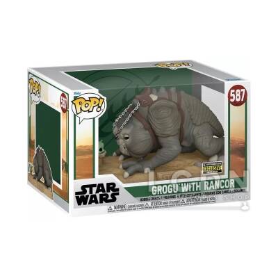 Funko POP Figür Jumbo: The Book Of Boba Fett - Grogu With Rancor 69056 - 1