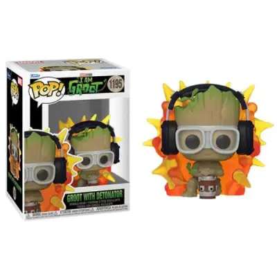 Funko POP Figür Marvel: I Am Groot - Groot W/ Detonator 70653 - 2