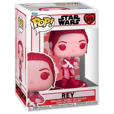 Funko POP Figür Star Wars: Valentines - Rey 67614 - 1