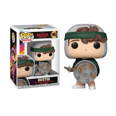 Funko POP Figür Television: Stranger Things Hunter Dustin With Shield 72137 - 1