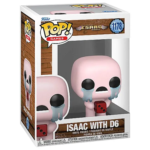 Funko Pop Games Binding Of Isaac - Isaac W/Dice 89161 - 1