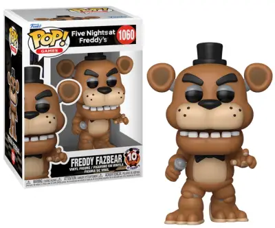 Funko Pop Games Five Nights At Freddy'S - Freddy (10Th Anniversay) 87116 - 1