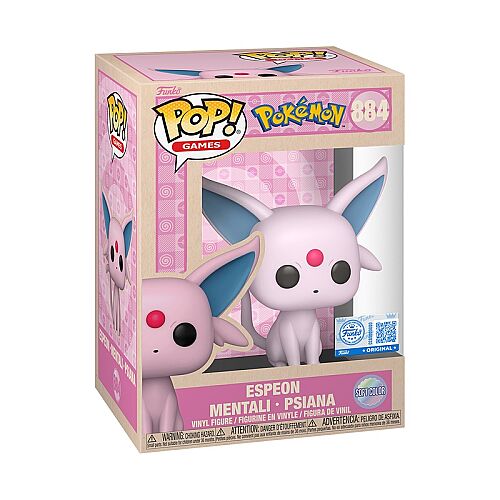 Funko Pop Games: Pokemon - Espeon (Soft Color) (Exc) Fu91963 - 1