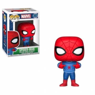 Funko Pop Marvel: Holiday Spider-Man W/ Ugly 33983 - 1