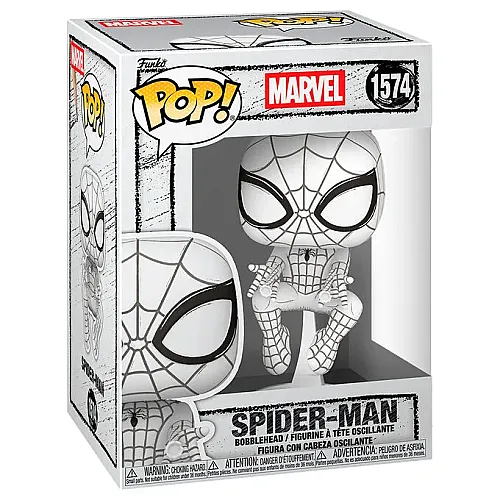 Funko Pop Marvel Sketched - Spider-Man 90300 - 1