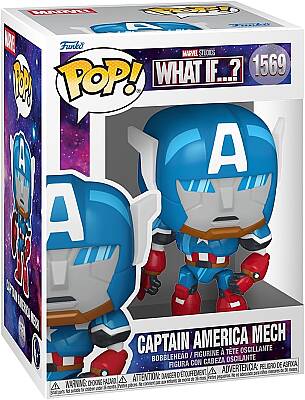 Funko POP Marvel: What If - Captain America Mech - 2