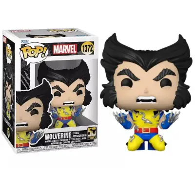Funko POP Marvel: Wolverine 50th – Ultimate Wolverine W/Adamantiu 77436 - 1